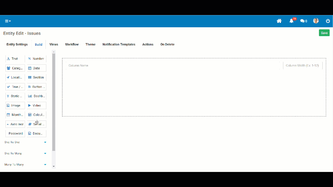 Drag-and-drop Schema Builder