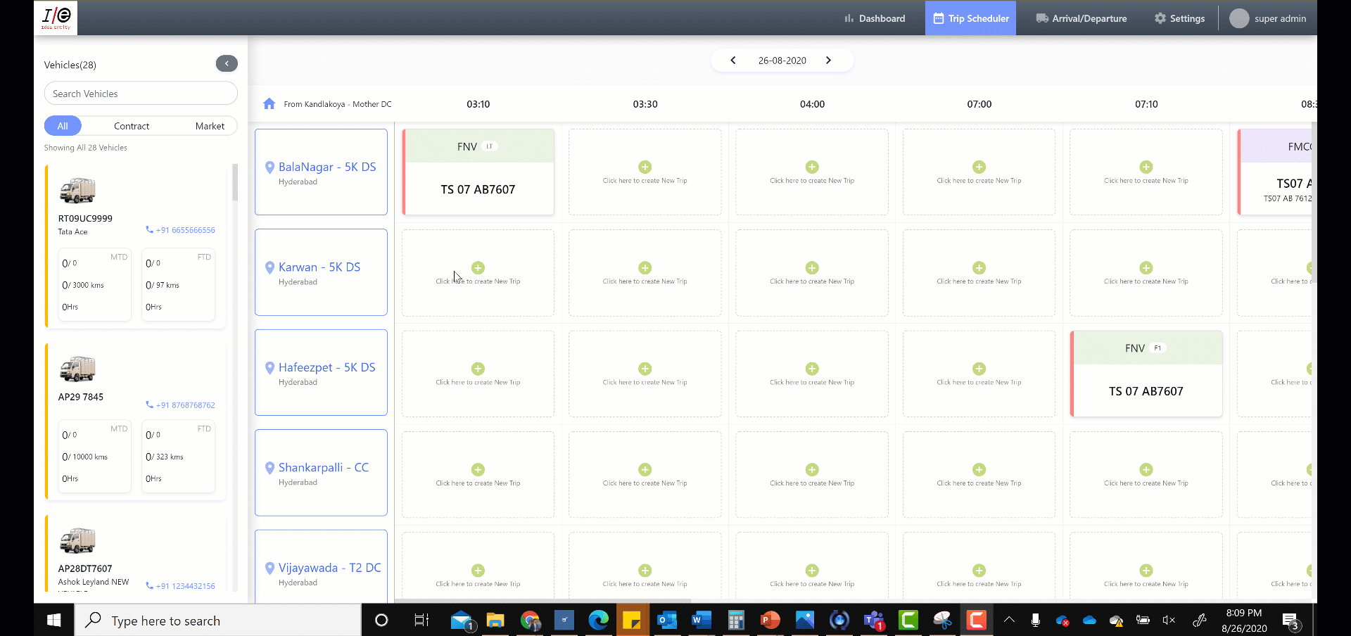An overview of multi-warehouse logistics planner